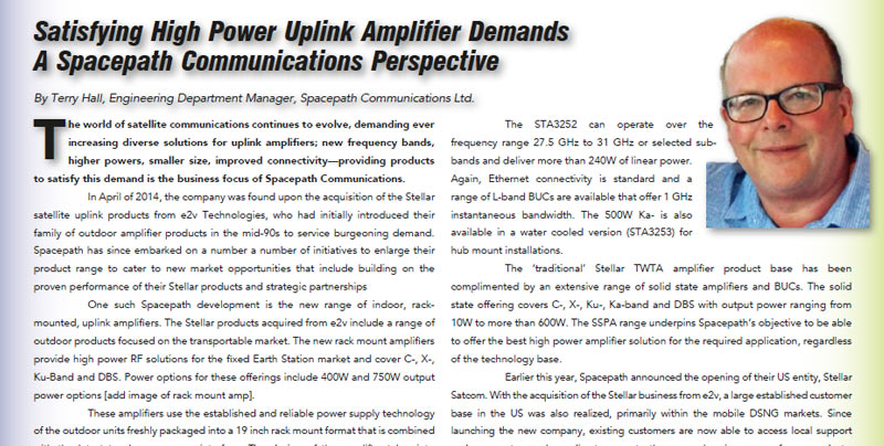 Satisfying High Power Uplink Amplifier Demands