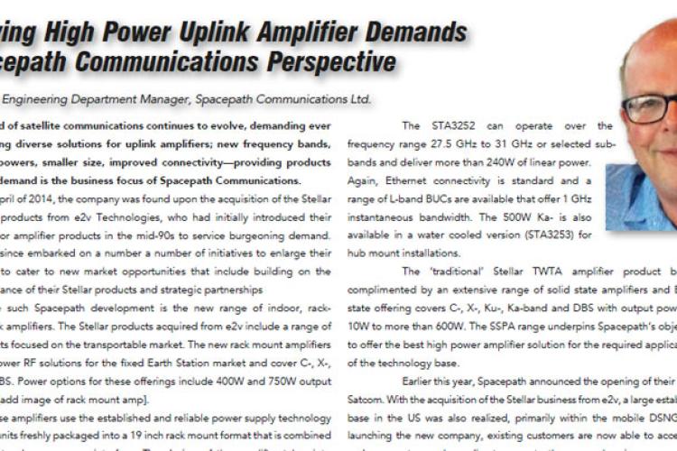 Satisfying High Power Uplink Amplifier Demands